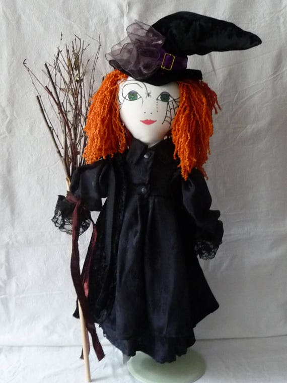 collectible halloween witch dolls