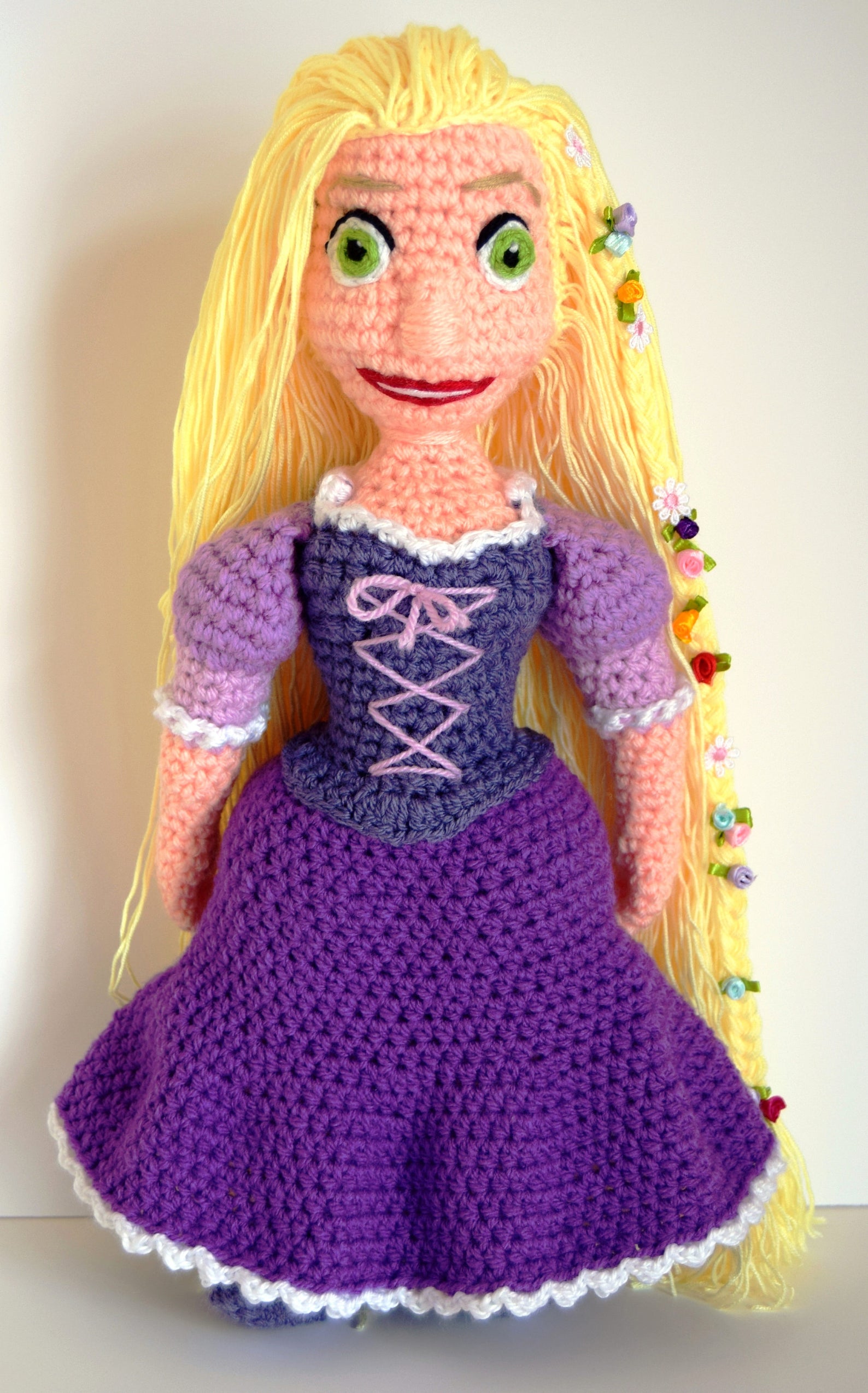 Crochet Doll Pattern Rapunzel Tangled Rapunzel Amigurumi Etsy Ireland