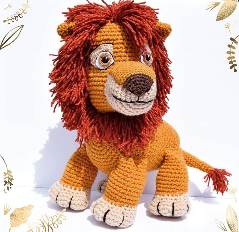 Crochet Pattern for the Lion King Adult Simba Crochet Pattern Etsy