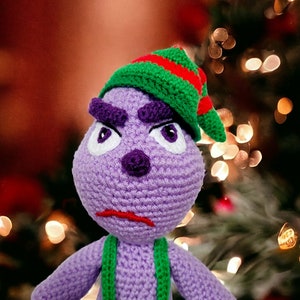 The Naughty Christmas Elf Amigurumi Pattern in American English Crochet Terms image 4