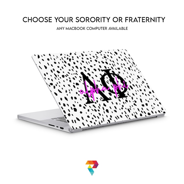 Sorority Computer Decal - Etsy