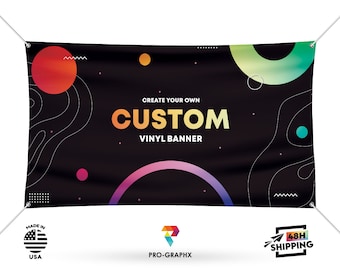 Custom Vinyl Banner – Personalized Event & Business Sign