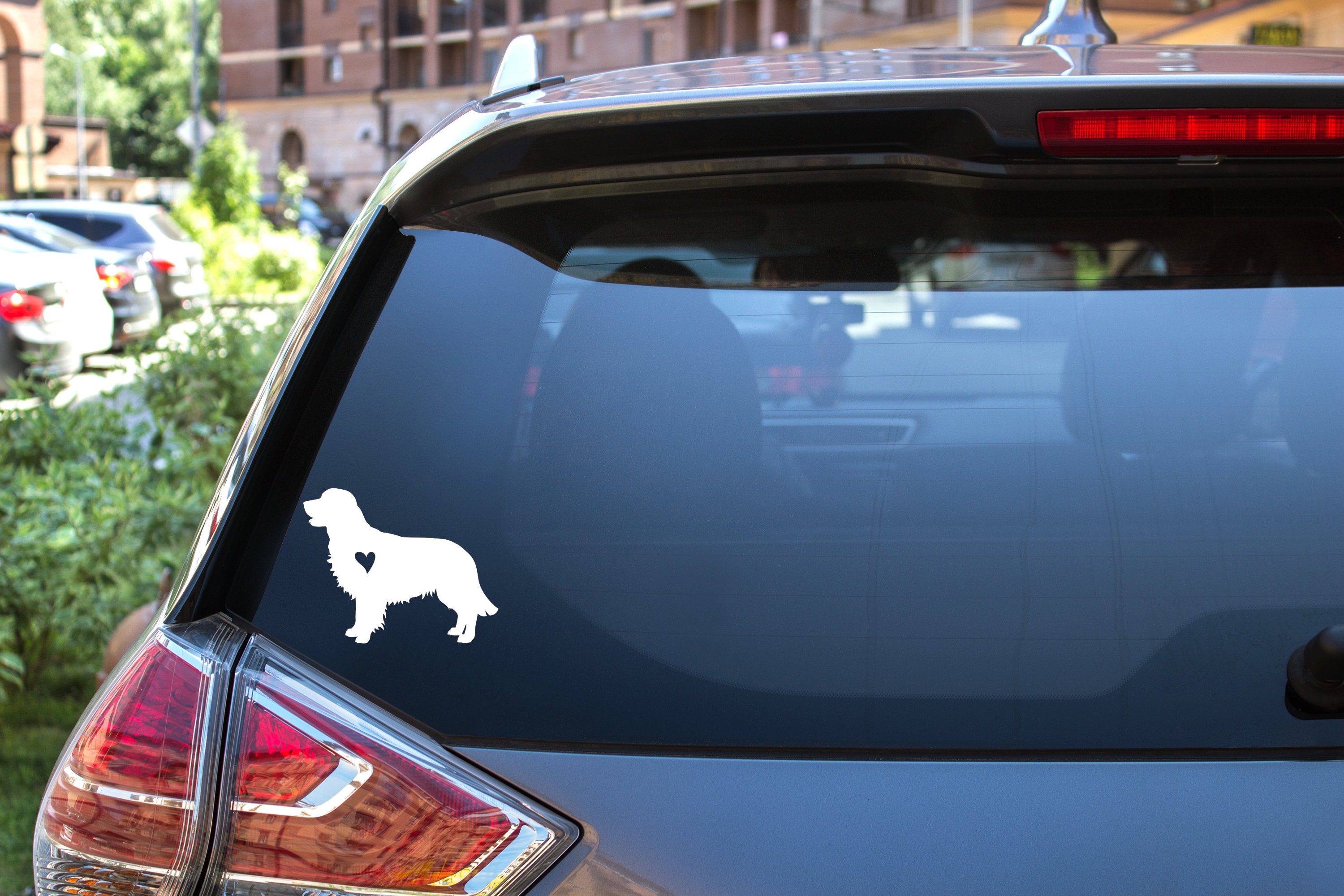 Golden Retriever - Vinyl Decal - Car|Laptop|Wall