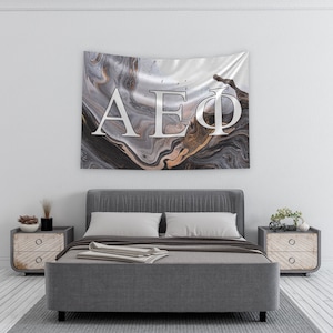 Pro-Graphx GOLD DRIP Greek Sorority and Fraternity 3&#39; x 5&#39; Flags