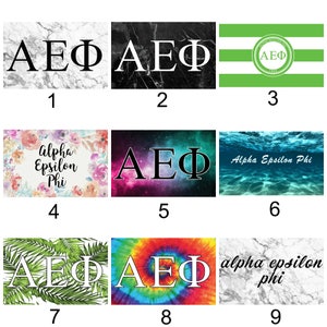 Pro-Graphx Alpha Epsilon Phi Sorority Flag - 3&#39; x 5&#39;