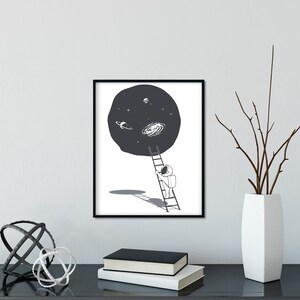 Ladder To Space Poster