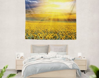 Sunflower Tapestry - 42" x 68"