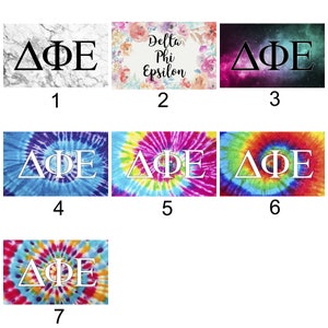 Pro-Graphx Delta Phi Epsilon Sorority Flag - 3' x 5'