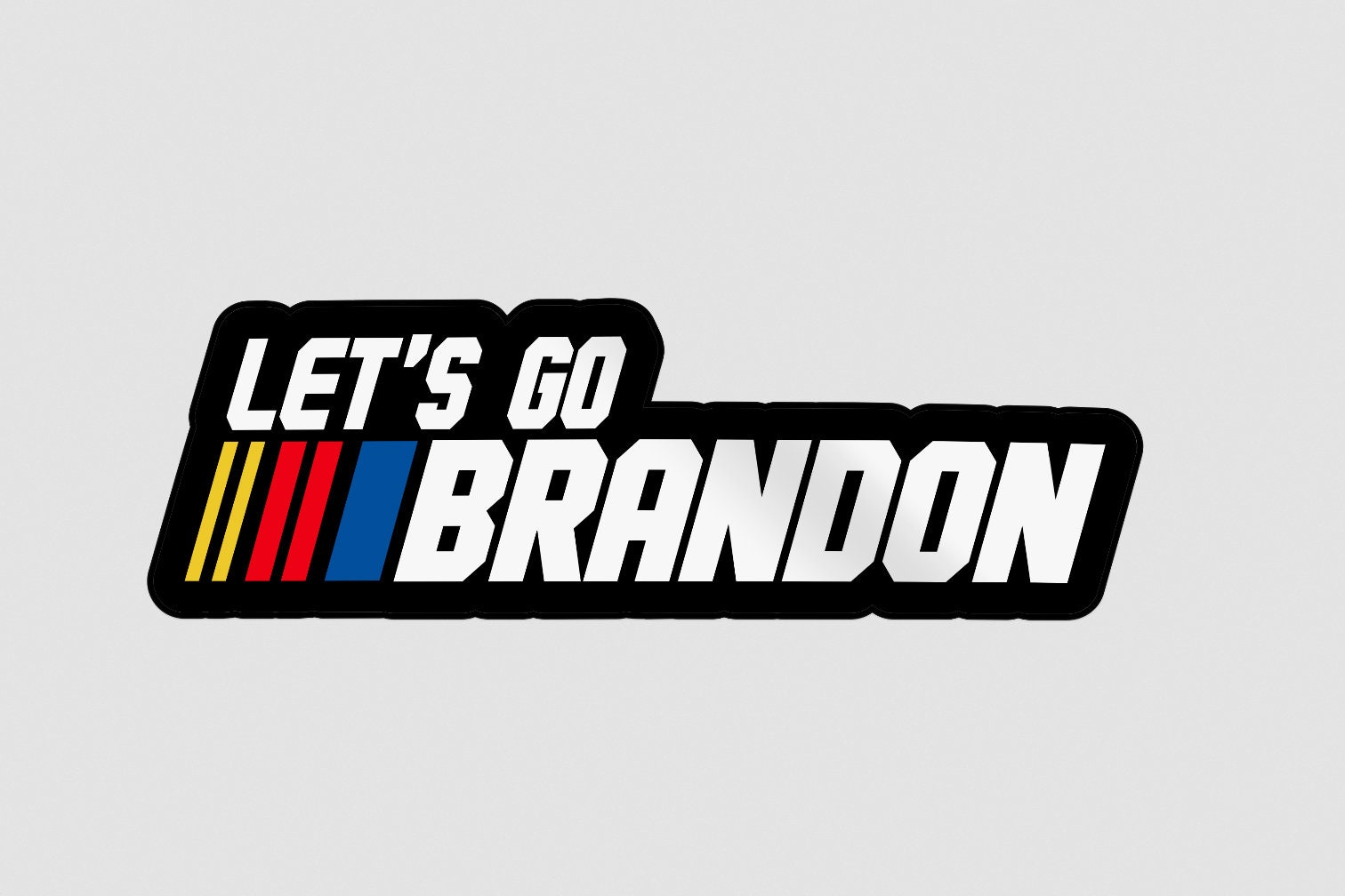 Lets Go Brandon - Sticker Decal - FREE Shipping