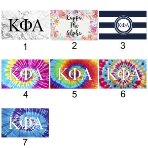 Bandera de hermandad Pro-Graphx Kappa Phi Alpha - 3&#39; x 5&#39;