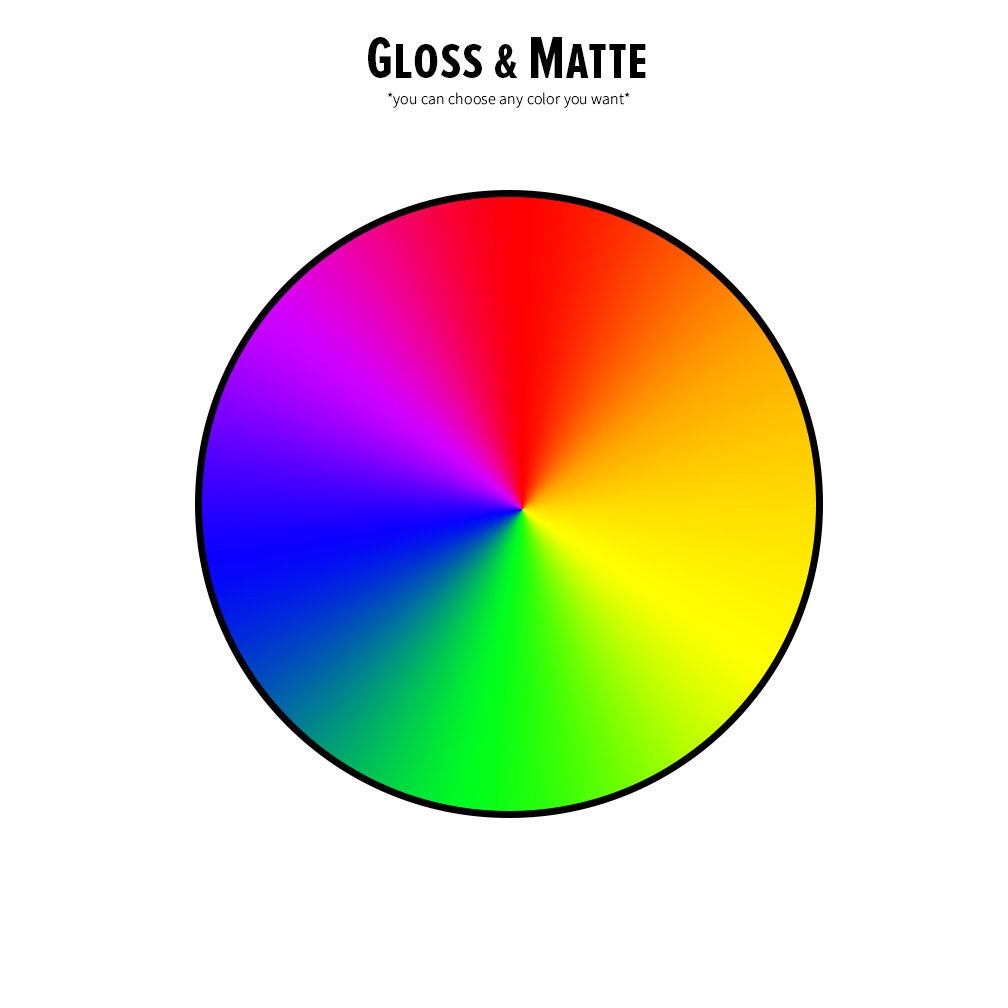 Acrylic Desk Mat CLEAR Personalized Monogram Custom Name Vinyl Etsy