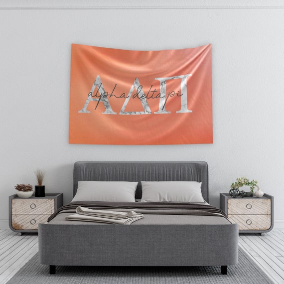 Alpha delta pi tapestry sale
