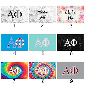 Pro-Graphx Alpha Phi Sorority Flag - 3&#39; x 5&#39;