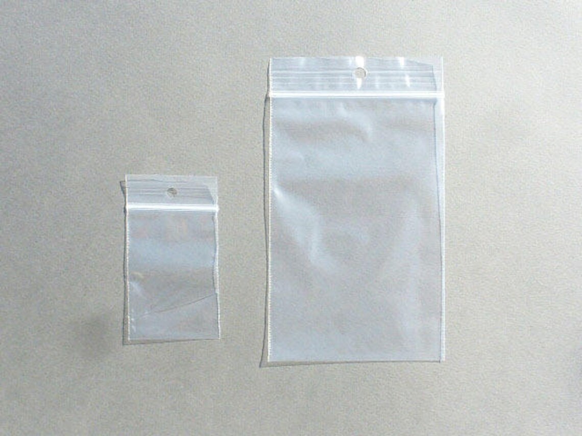 50 SACHETS 8x12 cm PLASTIC sachet zip bag resealable bag thick Etsy