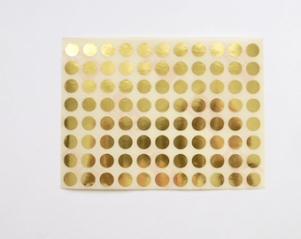 88 GOLDEN PASTELS 1 cm SELF-ADHESIVE GIFT PACKAGING GUMS SHOW CHRISTMAS DECORATION MENU party supply gift packaging