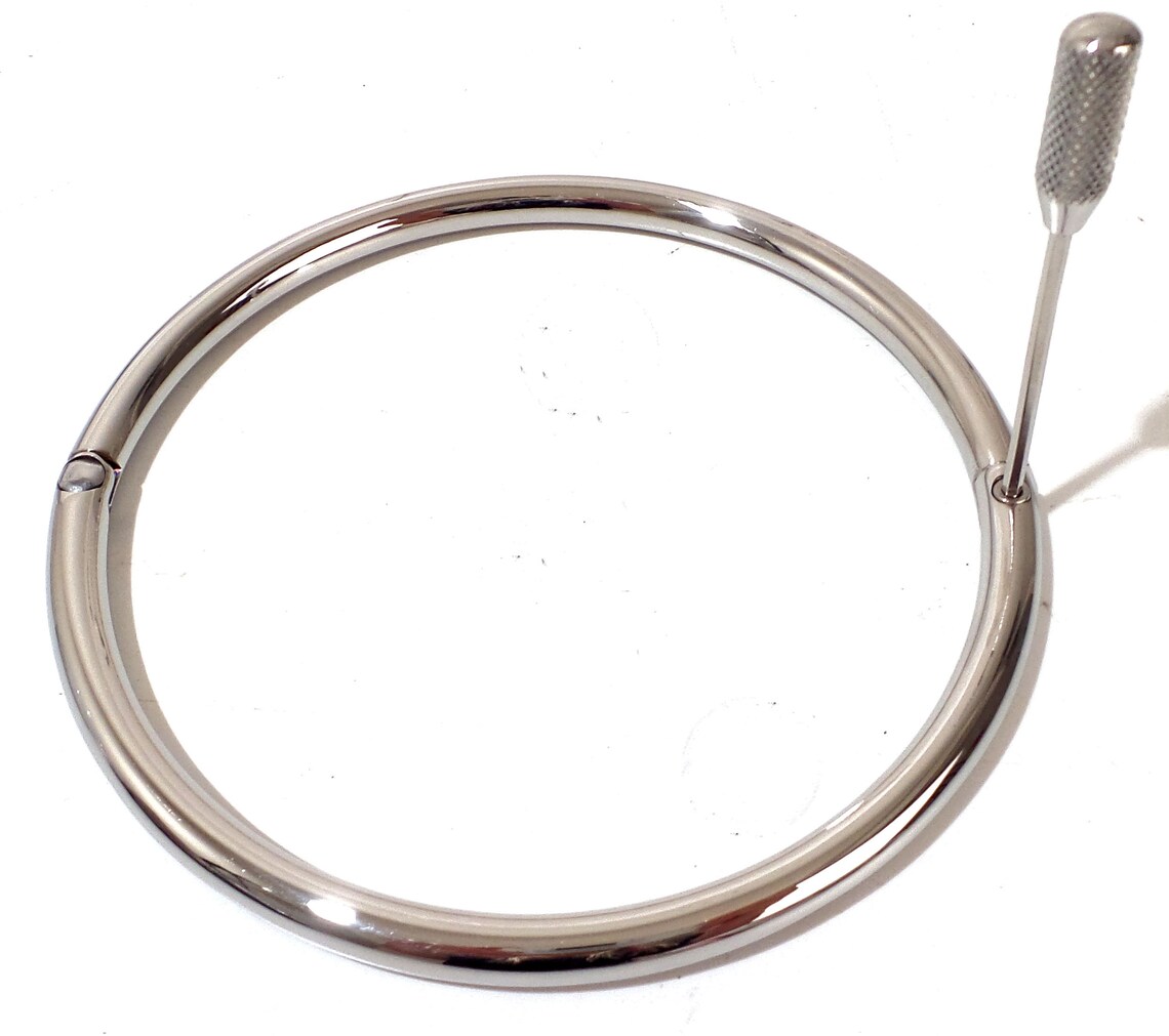 Stainless Steel Locking Eternity Collar 24/7 Wear Etsy