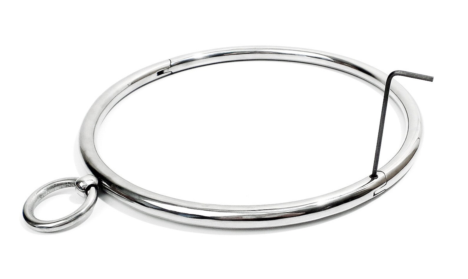 Eternity Slave Collar With Collar Ring Finish Stainless Steel Etsy