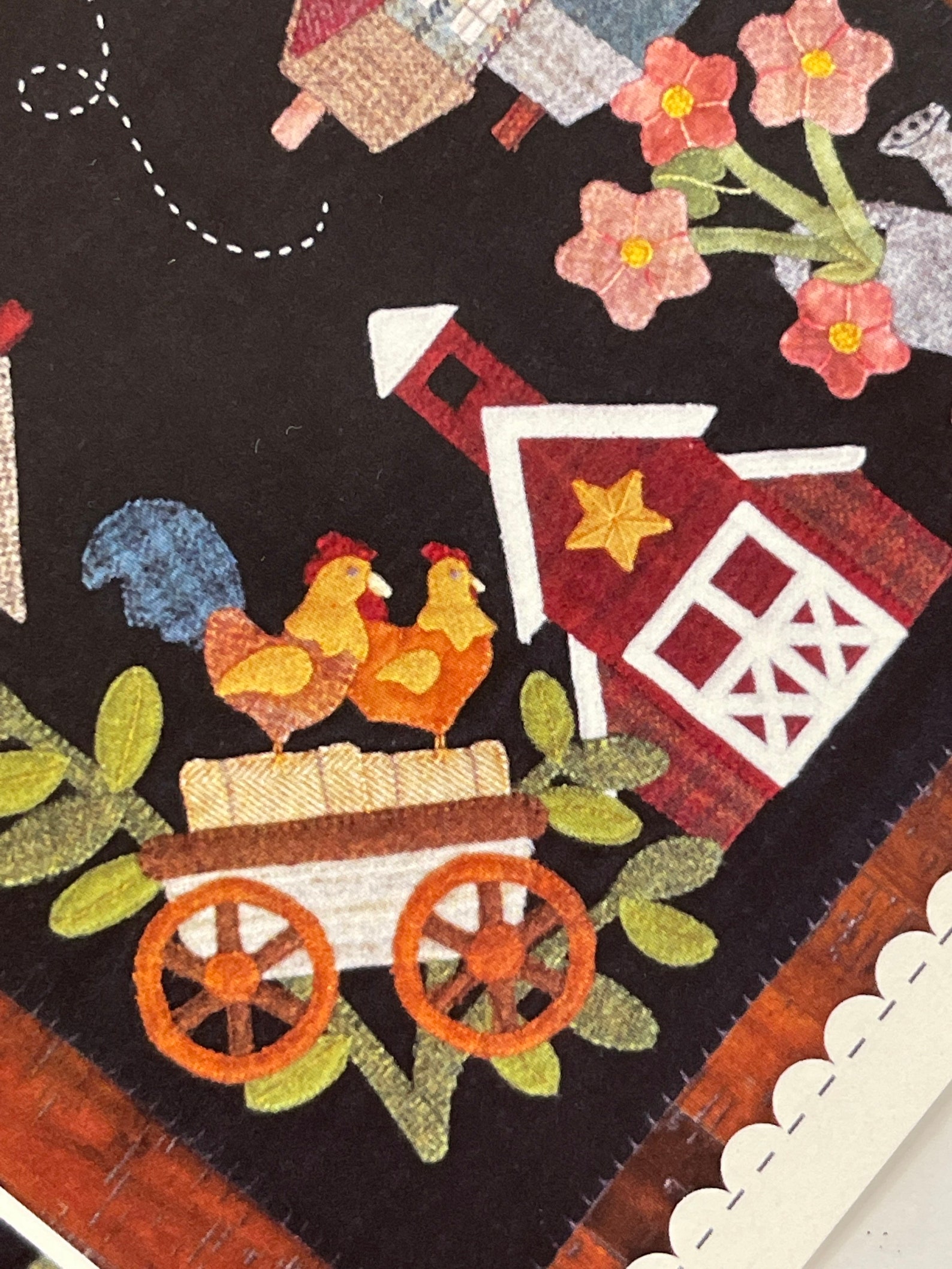 Table Runner Wool Chain Stitch Andrea Mimpitja Adamson AAD777 - Better World Arts