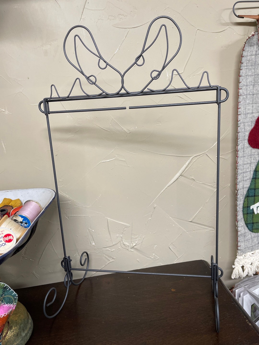 12 Table Top Hanger for Wool Appliqué or Quilt Banners Etsy