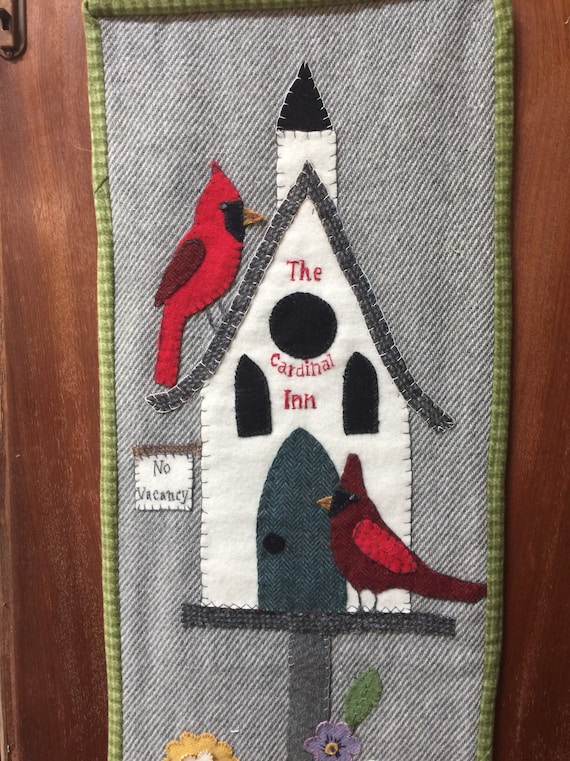 Paisleys and Pennies wool applique kit