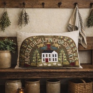 Countryside Sampler wool appliqué kit