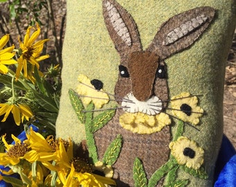 Pattern Only "Jack's Lunch" wool applique