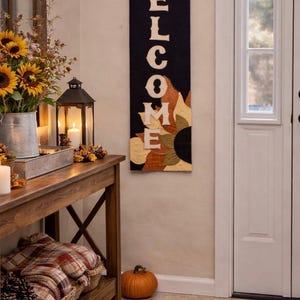 SALE Pattern Only! Sunflower Welcome Banner