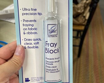 How To prepare Fray Block by June Taylor Before Use 