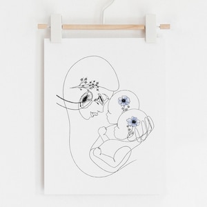 Twin Art Print, Twin Boy Prints, Twin Artwork, Twin Wall Decor, Twin Nursery Art, Nursery Decor, Nursery Prints, Nursery Wall Art,Baby Art