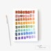 Paint Swatches Print, Colorful Paint Swatches, Colorful Paint Swatches Poster, Paint Prints ...