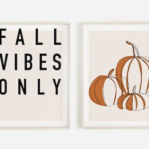 This whole gallery set of digital printable features artwork that ties into any home decor. The perfect digital prints for any fall/autumn season!