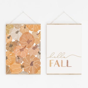 This whole gallery set of digital printable features artwork that ties into any home decor. The perfect digital prints for any fall/autumn season!