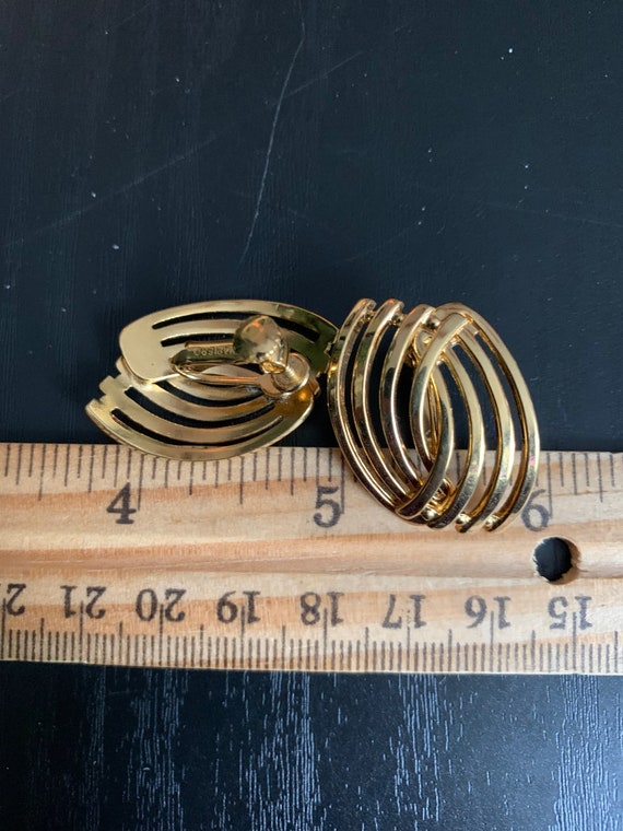 Napier Gold Earrings - image 2