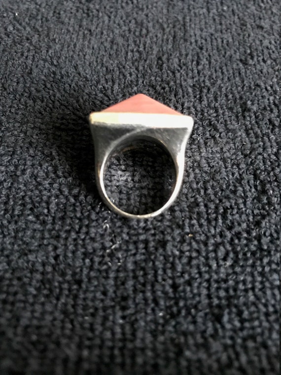 Vintage Robert Lee Morris Pyramid Ring - image 3