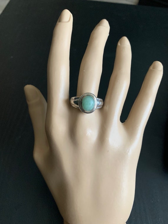 Sterling Jade Ring