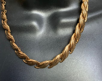 Napier Gold Leaf Necklace