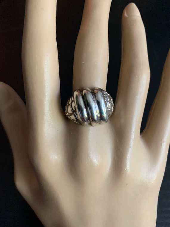 Vintage Sterling Ring - image 3