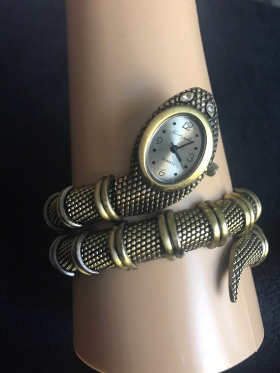 Kenneth Jay Lane Snake Watch