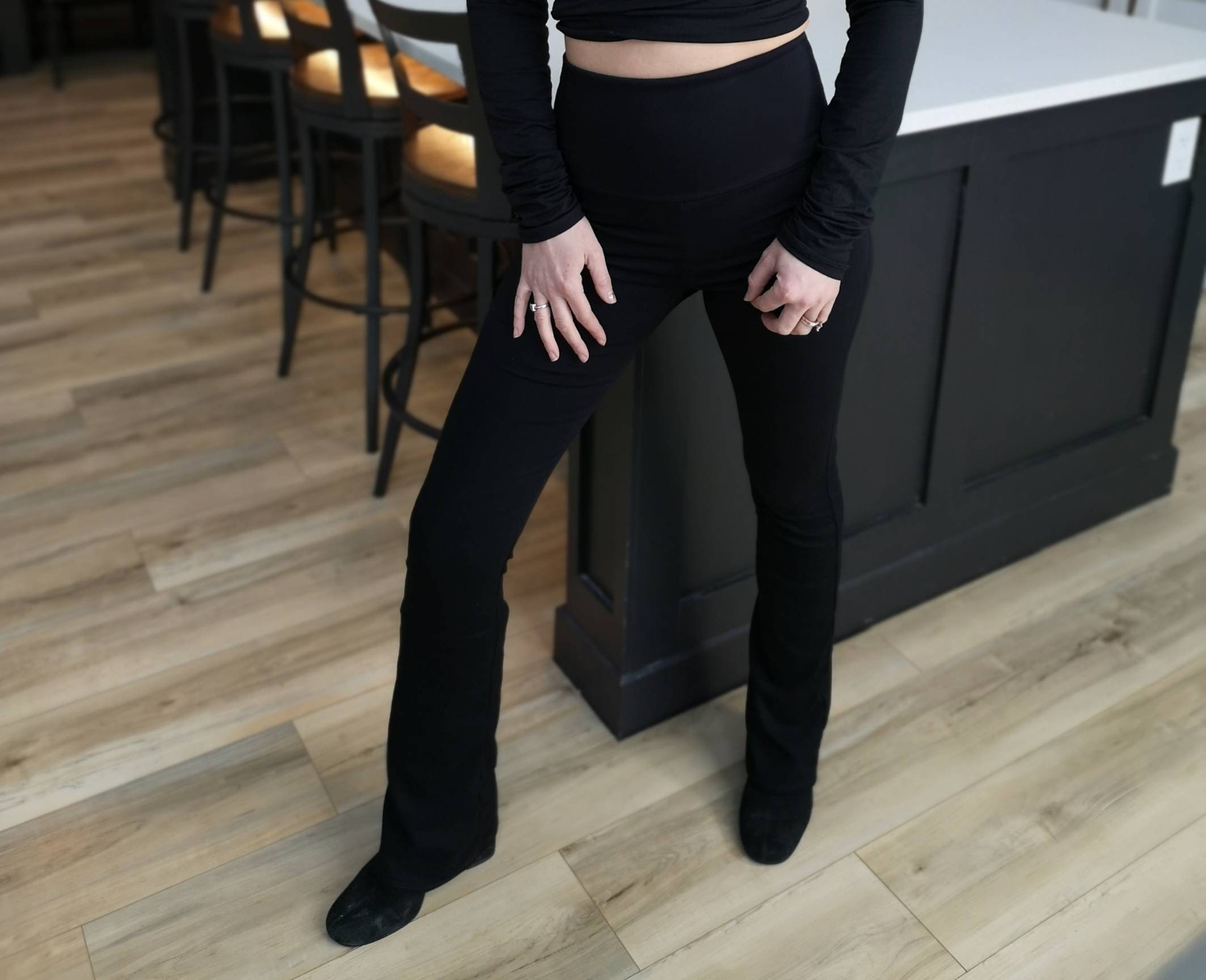 Tight Black Pants 