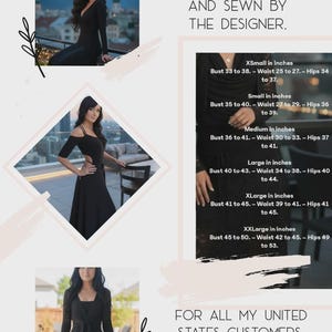 Navy Flowy Dress with Double Layer Circle Skirt and Sash image 11
