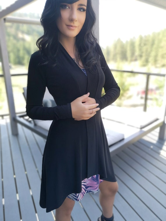 plus size chiffon capelet sheath dress Sl Fashions Women's Crewneck Asymmetric - Black The sleek jersey sheath Where to buy prom Color:Off-white Fastening_Lace up