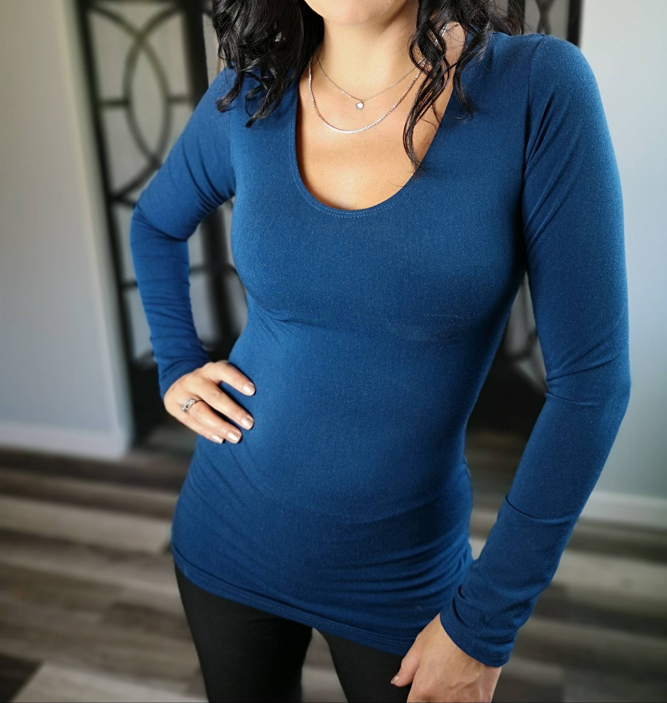 Long Sleeve Elegant Shirts Stylish 