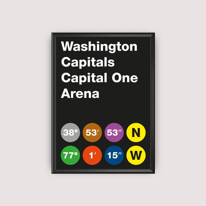 Washington Capitals Stadium Coordinates Printable Poster - Wall Artwork Typography Print Poster, Minimalist Poster, Hockey Poster, NHL, Obtain photo regarding Washington Capitals Schedule Printable identify Washington Capitals Stadium Coordinates Printable Poster - Wall Artwork Typography Print Poster, Minimalist Poster, Hockey Poster, NHL, Obtain