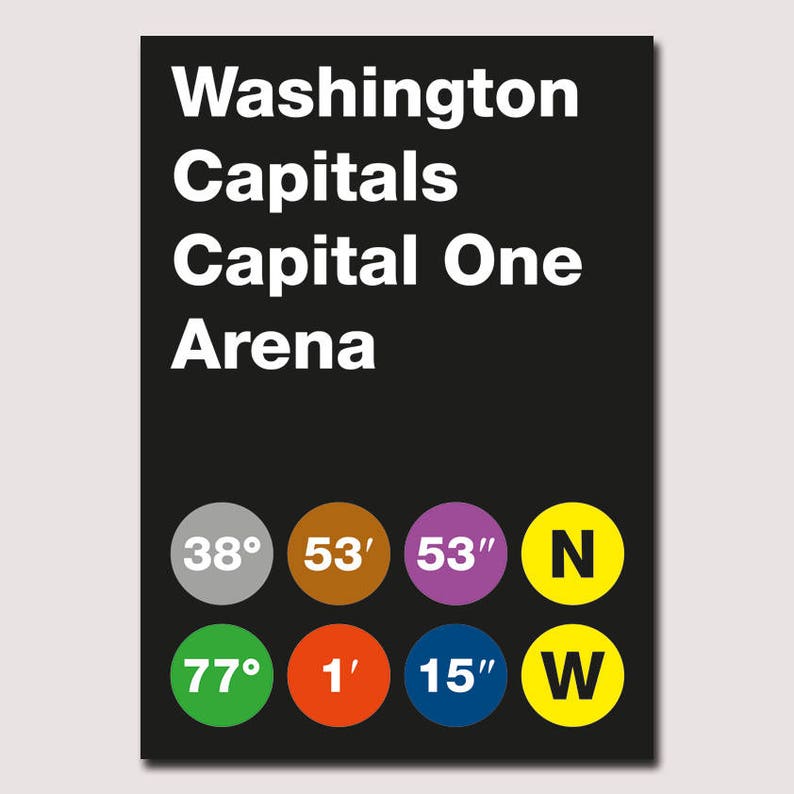 Washington Capitals Stadium Coordinates Printable Poster - Wall Artwork Typography Print Poster, Minimalist Poster, Hockey Poster, NHL, Obtain graphic about Washington Capitals Schedule Printable known as Washington Capitals Stadium Coordinates Printable Poster - Wall Artwork Typography Print Poster, Minimalist Poster, Hockey Poster, NHL, Obtain