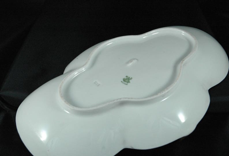 MZ Austria Porcelain Serving Tray with Handle