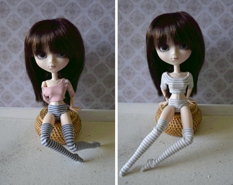 Pullip underwear set, obitsu 27 cm, obitsu 26 cm, obitsu 24 cm.