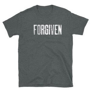 Forgiven Tee, Christian t-shirt, church t-shirt, Christian Clothing