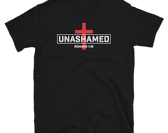 Onbeschaamd overhemd, Christelijk t-shirt, kerkhemd, Christelijke Kleding