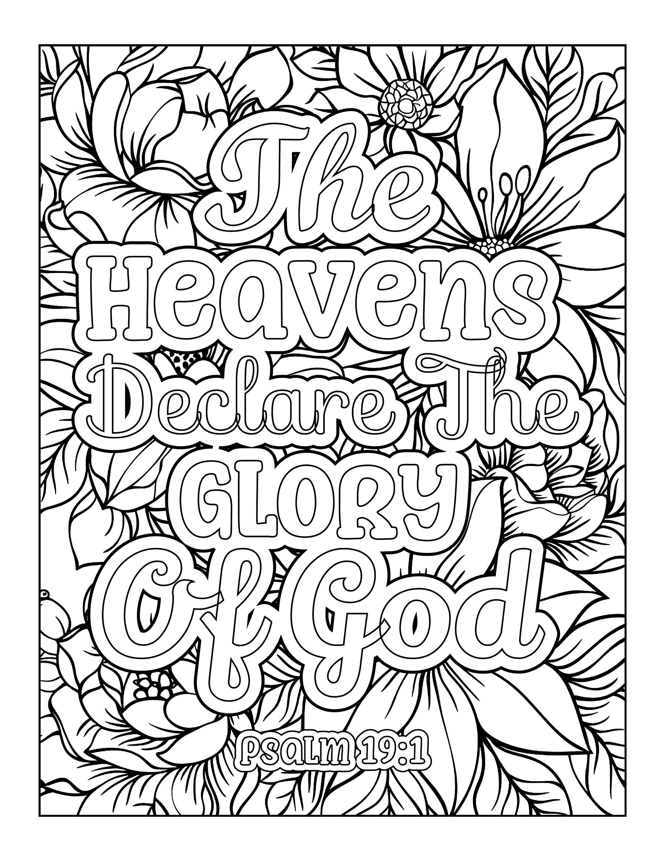 40 Christian Coloring Pages | Christian Coloring Book Pages ...