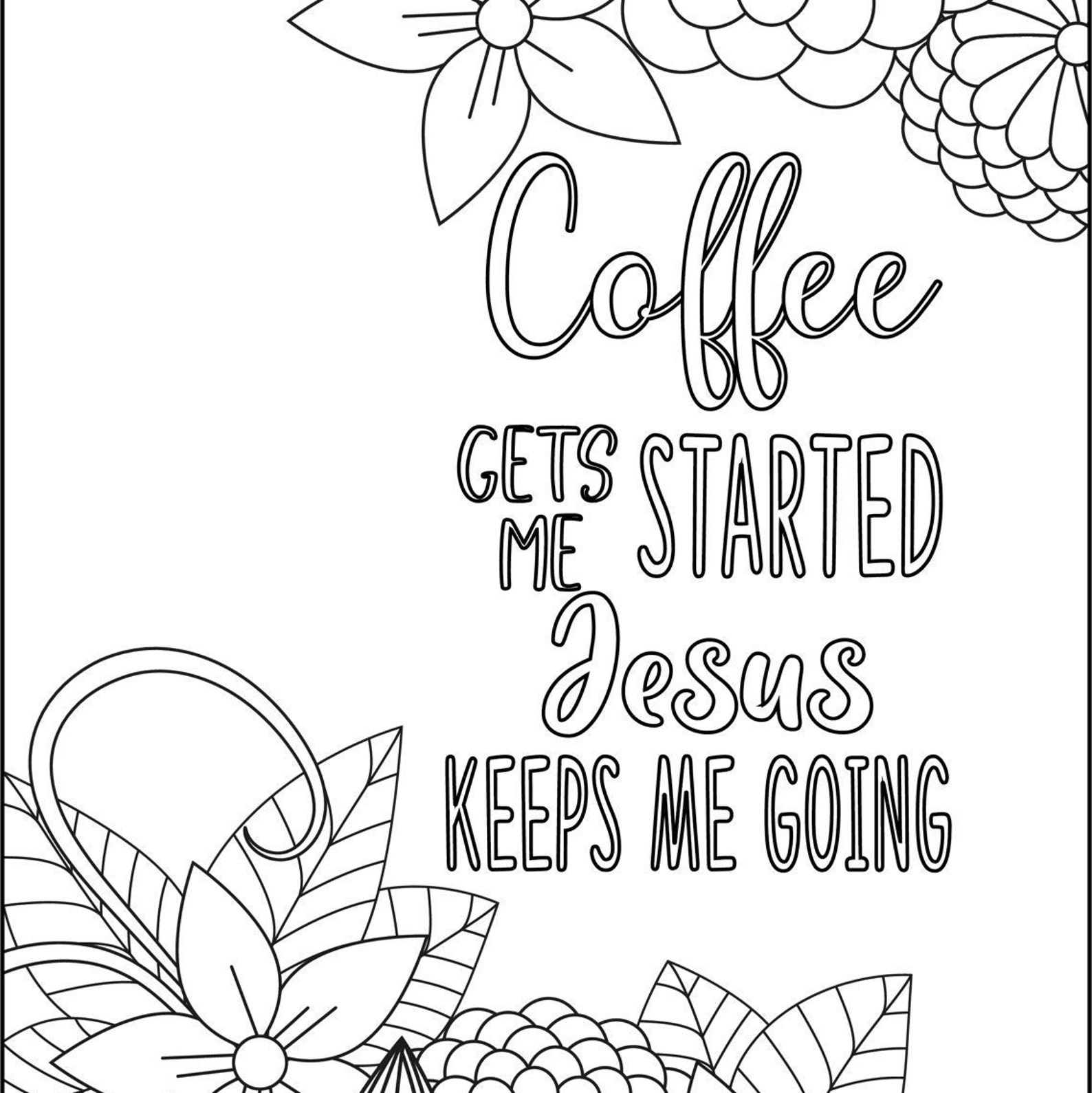 40 Bible Quote Coloring Pages | Christian Coloring Book Pages ...